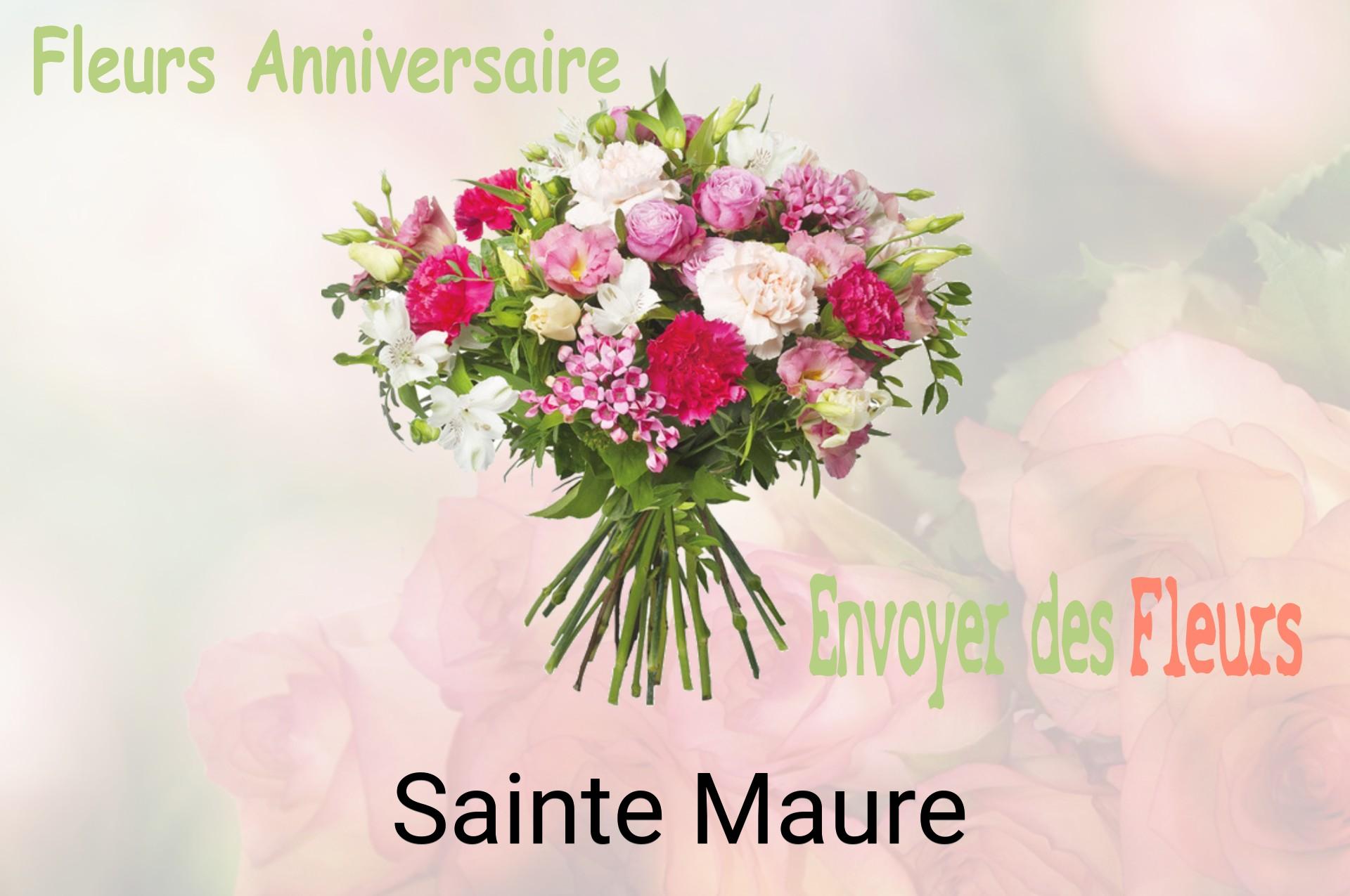 Bouquet de fleurs d’anniversaire livré à Sainte-Maure
