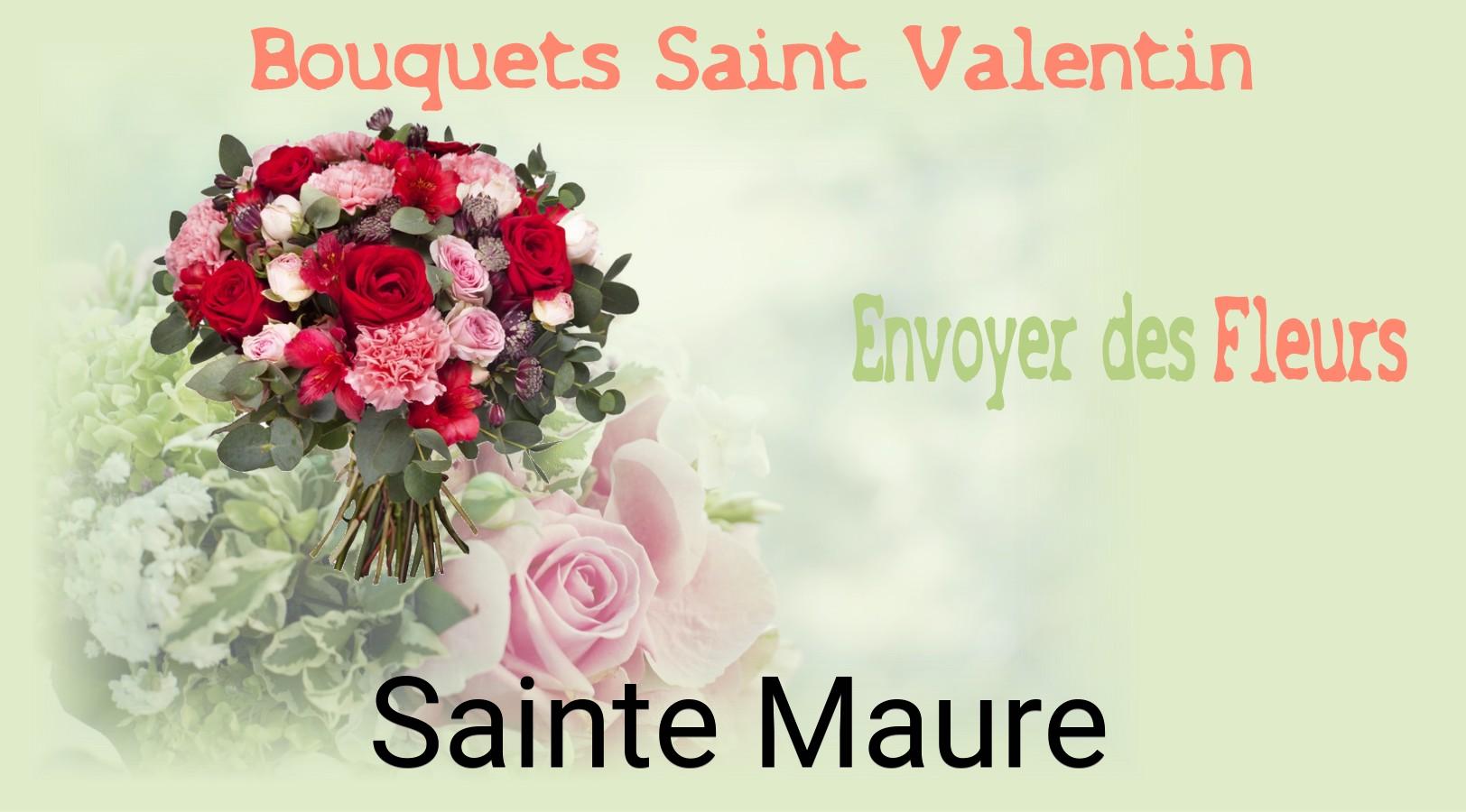 Roses de Saint-Valentin livrées à Sainte-Maure
